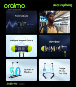 Oraimo Necklace Pro ANC Wireless Headphone - Image 2