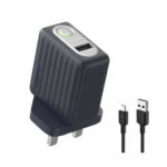 Oraimo AniShield 18W PowerShield C18 Wall Charger + Free USB Cable
