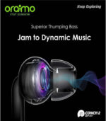Oraimo Conch-2 In-Ear Deeper Bass Headphones OEP-E11 - Image 4