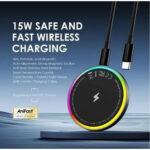 Oraimo PowerDock 15W Magnetic Wireless Charging Pad - Image 3