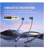 Oraimo Necklace Lite Call Vibration Wireless Headphones All Day Playtime Black - Image 2