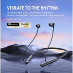 Oraimo Necklace Lite Call Vibration Wireless Headphones All Day Playtime Black