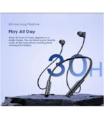 Oraimo Necklace Lite Call Vibration Wireless Headphones All Day Playtime Black - Image 3