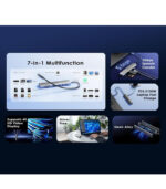 Oraimo Power-Trans USB-C Hub 7-in-1 Multi-Functional 4K HD Display 5Gbps Laptop Adapter Docking-Station OUH-511 - Image 3