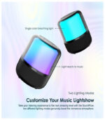 Oraimo ColorfulLight Triple Bass Wireless SoundFlow Speaker - Image 3