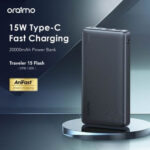 Oraimo 20000mAh Traveler 15 Flash 15W Power Bank Type-C Input & Output Fast Charging - Image 2