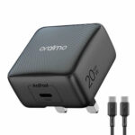 Oraimo PowerCube 20 Chic 20W GaN Wall Charger Kit with Type-C to Type-C Cable - Image 2