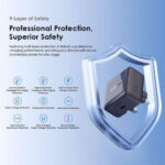 Oraimo PowerCube 20 Chic 20W GaN Wall Charger Kit with Type-C to Type-C Cable - Image 3